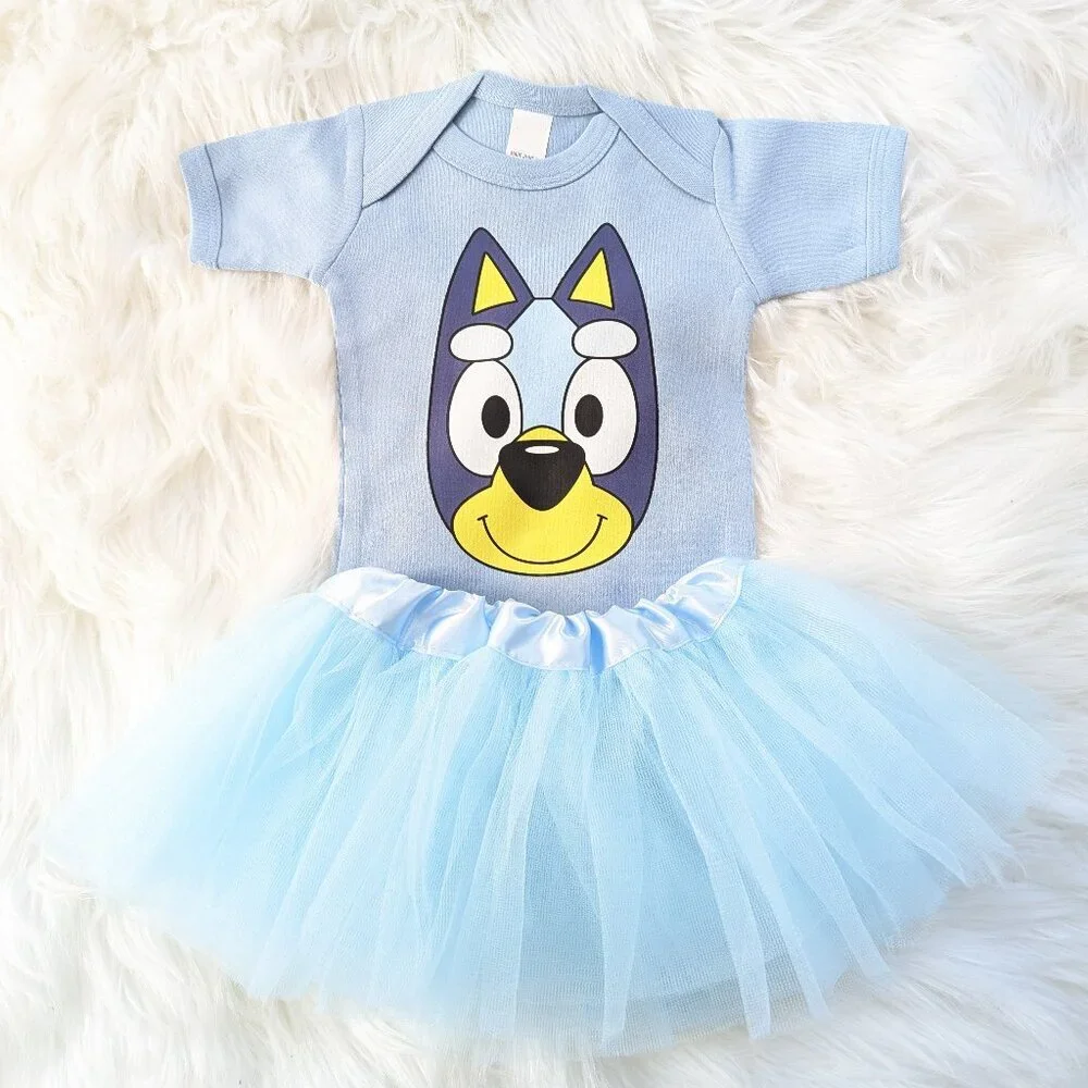 Bluey Bingo Tutu Costume For Baby Girls and Toddler Girls NWT